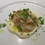 オステリア・オリエーラ - ホワイトアスパラと蛤