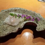 乙女寿司 - 平目お造り