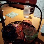 乙女寿司 - 素敵なお猪口