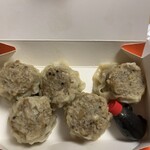 茶寮 - 肉しゅうまい850円　黒胡椒が効いてる