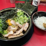 王道家直系 IEKEI TOKYO - 油そばにはライスが付いていた