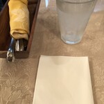 クレープリー・アルション - 注文後にお水が来ます