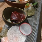 季と菜と魚と さんたか - 刺身の盛り合わせ