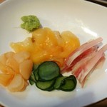 越中屋  - 関西では珍しいアオヤギ　甘くって美味♪