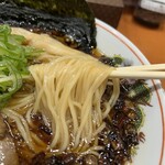 大衆中華そば喜楽 - 中華そばらしい中細麺！
