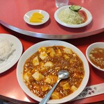 池上苑 - 料理写真:麻婆豆腐定食
