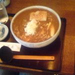 大村庵 - カレー南蛮そば（揚げ餅入り）