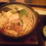 大村庵 - 鍋焼きうどん