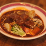 カフェ白樺堂 - シチュー（パンとサラダ付き）