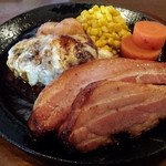 ダッチ - ベーコンチーズハンバーグ♪