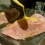 焼肉 ホルモンCHINTAN - 和牛焼きしゃぶ（肉寿司）