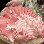 金武アグーと山城牛のしゃぶしゃぶ琉球 - 