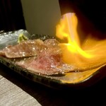 焼肉 ホルモンCHINTAN - 和牛焼きしゃぶ（肉寿司）