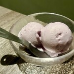 焼肉 ホルモンCHINTAN - 紅芋ミルク