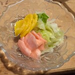 御食事処みのる - おしんこ盛り合わせ