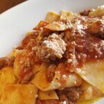 DragonSuplex - ソーセージのトマトソースういきょう風味 自家製マルタリアーティ