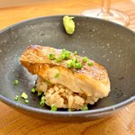 鮨おばな - 喉黒小丼　後ほど味変を