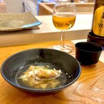 鮨おばな - 喉黒小丼　少し残して出汁茶漬けに！