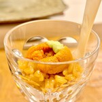 鮨おばな - 粒だったパンチのきいた雲丹シャリも旨い♫