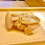 鮨おばな - 煮蛤はツメ無し　そのままの旨味を堪能
