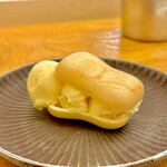 鮨おばな - 最高に美味しい、貴醸酒入りの手作りアイス最中！