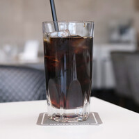 マーサーブランチ テラスハウス - ブランチコース 3000円 のアイスコーヒー