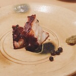 鮨 尚充 - 煮蛸/柚子胡椒/黒胡椒