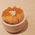 鮨 尚充 - 雲丹といくらの御飯
