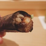 鮨 尚充 - 鰻キュー巻き