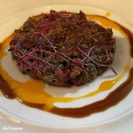 草のゆかり - 鯨のタルタルステーキ