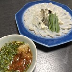 ふぐ 牧野 - ふぐ薄造り