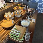 N43°シーフード ～鉄板焼きの店～ グリルドエイジ - ビュッフェの様子