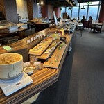 N43°シーフード ～鉄板焼きの店～ グリルドエイジ - ビュッフェの様子