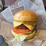 269426737 - 朝食用和牛ハンバーガー