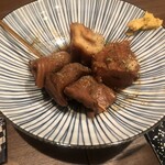 おでん屋だいすけ - もつとちくわぶ