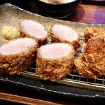 とんかつ・しゃぶしゃぶ　ミヤチク - 厳選厚切りヒレカツ御膳