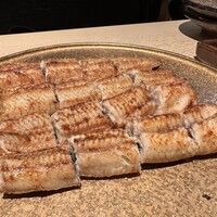 うなぎ 目白ぞろ芽 - 白焼