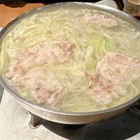 羅豚 ギンザ・グラッセ - 豚しゃぶ　ネギと一緒に！