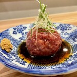 恵比寿馬くろう - 馬とろ生つくね