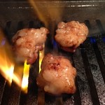 焼肉 大松屋 - 和牛脂付ホルモン（みそ）