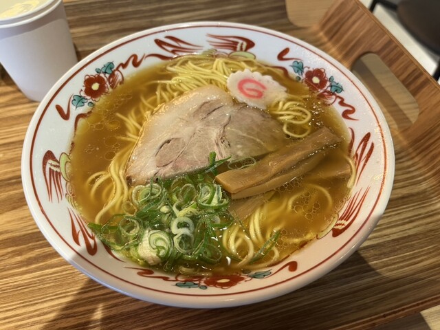 新御茶ノ水 萬龍 東京ドームシティ店 中華そば 850円