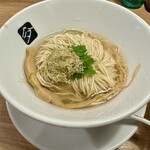 中華そば 髙野 - 昆布水の麺