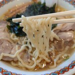 仙台中華そば 銘店嘉一 - 麺リフト