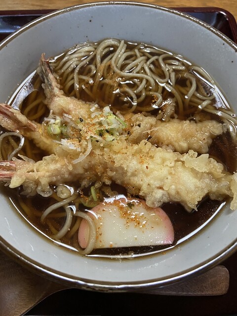 地元の推し蕎麦 : 二本柳旅館