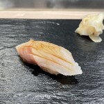 札幌魚河岸 五十七番寿し - ホッケ　脂が乗って旨い