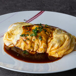 鉄板焼DINING YANAGI - 京都ぽーくのふわとろとん平焼