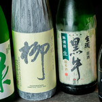 鉄板焼DINING YANAGI - 日本酒各種