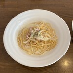 Trattoria & Pizza Banzo - カルボナーラS@800（Bセット付）