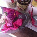 BISTRO POISSON ROUGE - 記念日コースにオプションで付けれるミニブーケです