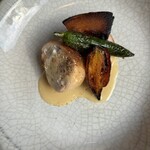 つるよし料理店 - 桜姫鶏パロティーヌシュプレームソース